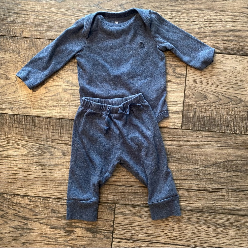 Baby Gap Navy Bodysuit/ Pant set